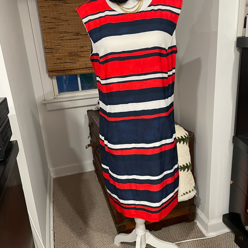 PESERICO STRIPED DRESS